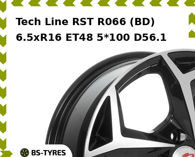 

Колесный диск Tech Line, Tech-line RST R066 (BD) 6.5xR16 ET48 5*100 D56.1