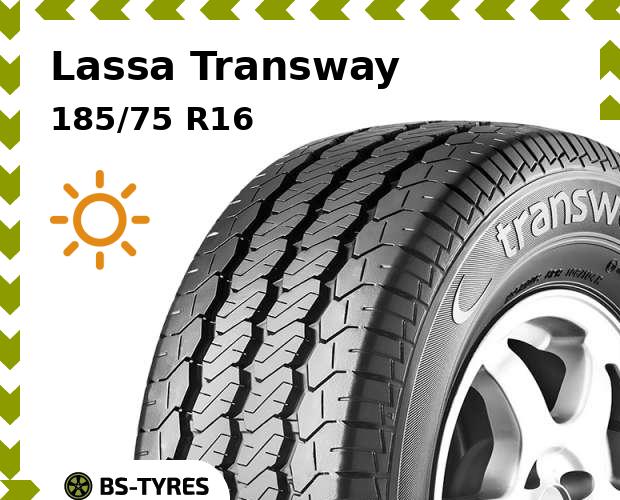 

Летние шины Lassa, Transway 185/75 R16C 104/102R