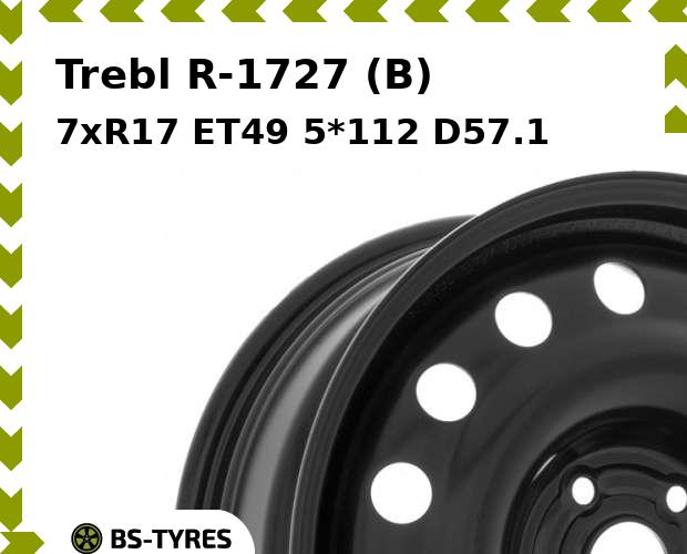 

Колесный диск Trebl, R-1727 (B) 7xR17 ET49 5*112 D57.1