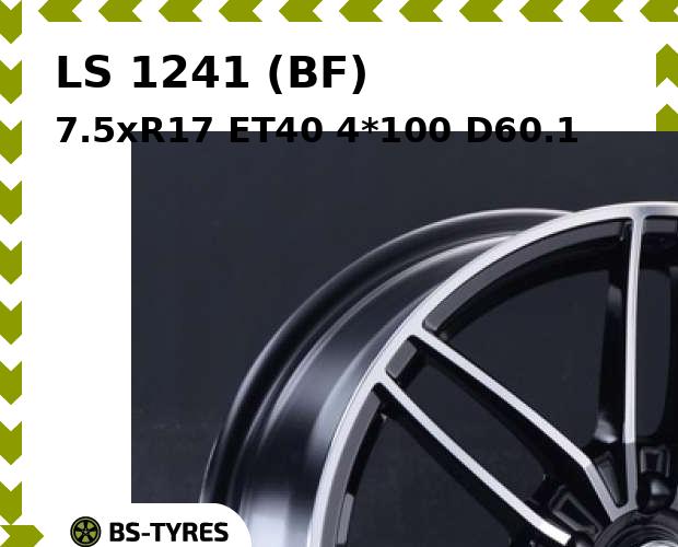 

Колесный диск LS, 1241 (BF) 7.5xR17 ET40 4*100 D60.1