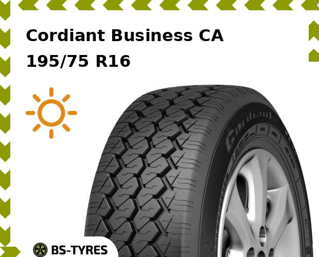 

Летние шины Cordiant, Business CA 195/75 R16C 107/105R
