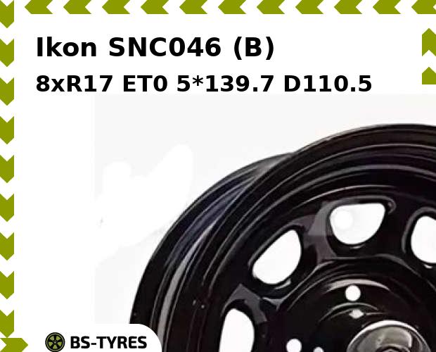 

Колесный диск Ikon, SNC046 (B) 8xR17 ET0 5*139.7 D110.5