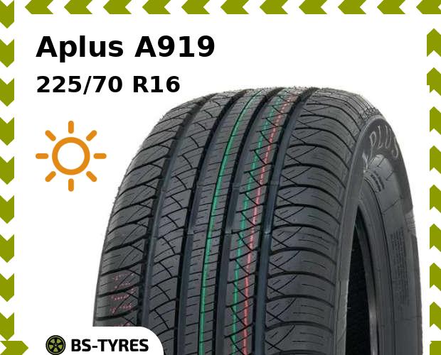

Летние шины Aplus, A919 225/70 R16 107H