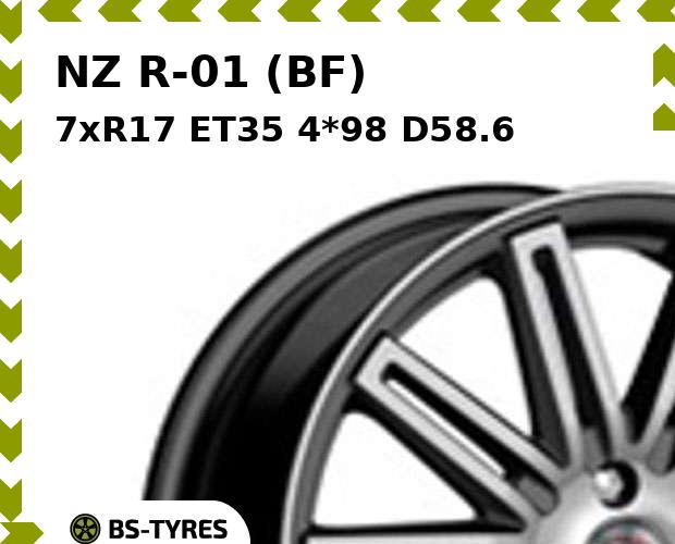 

Колесный диск NZ, R-01 (BF) 7xR17 ET35 4*98 D58.6