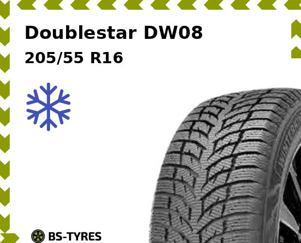 

Зимние шины Doublestar, DW08 205/55 R16 91T