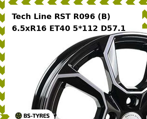 

Колесный диск Tech Line, Tech-line RST R096 (B) 6.5xR16 ET40 5*112 D57.1