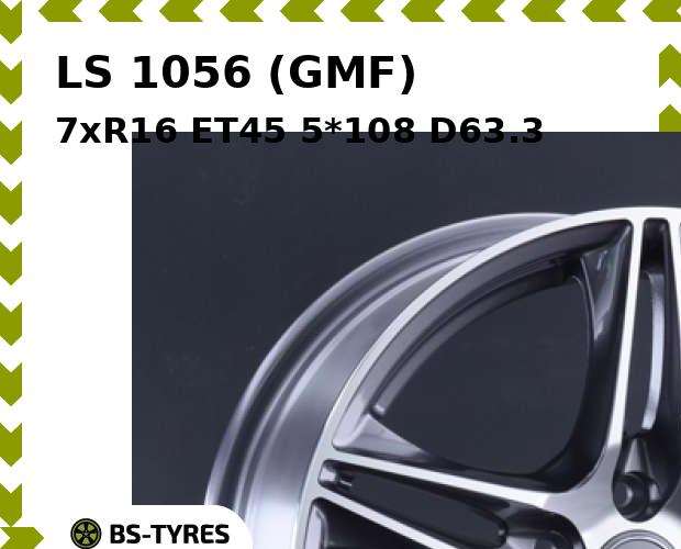 

Колесный диск LS, 1056 (GMF) 7xR16 ET45 5*108 D63.3