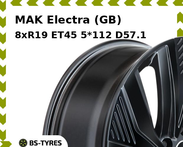 

Колесный диск MAK, Electra (GB) 8xR19 ET45 5*112 D57.1