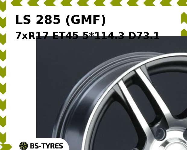 

Колесный диск LS, 285 (GMF) 7xR17 ET45 5*114.3 D73.1