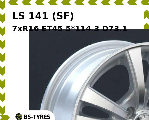 

Колесный диск LS, 141 (SF) 7xR16 ET45 5*114.3 D73.1