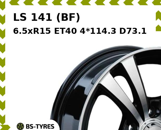 

Колесный диск LS, 141 (BF) 6.5xR15 ET40 4*114.3 D73.1