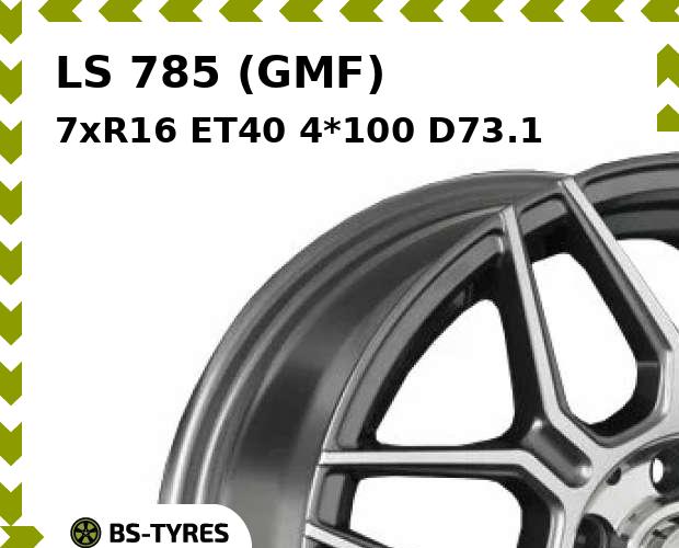 

Колесный диск LS, 785 (GMF) 7xR16 ET40 4*100 D73.1