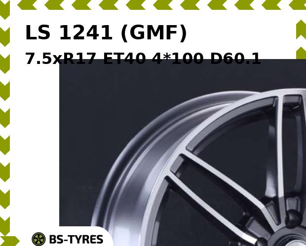 

Колесный диск LS, 1241 (GMF) 7.5xR17 ET40 4*100 D60.1