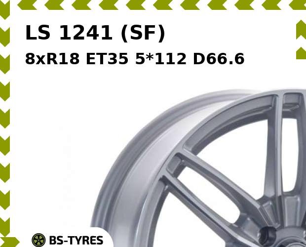 

Колесный диск LS, 1241 (SF) 8xR18 ET35 5*112 D66.6