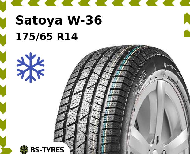 

Зимние шины Satoya, W-36 175/65 R14 82T