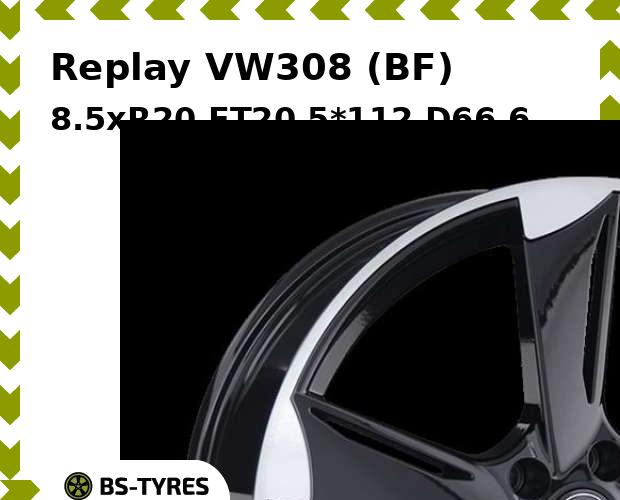 

Колесный диск Replay, VW308 (BF) 8.5xR20 ET20 5*112 D66.6