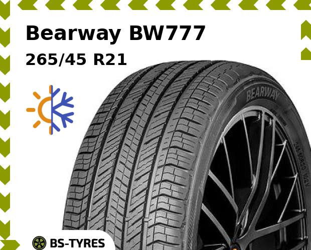 

Всесезонные шины Bearway, BW777 265/45 R21 104V
