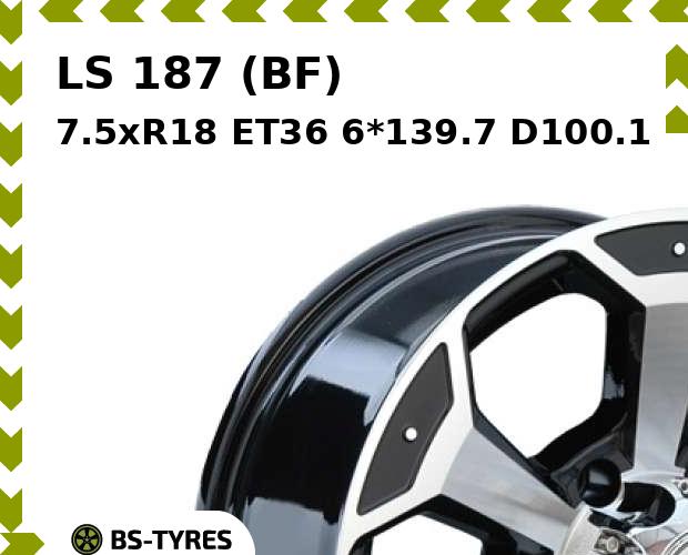 

Колесный диск LS, 187 (BF) 7.5xR18 ET36 6*139.7 D100.1