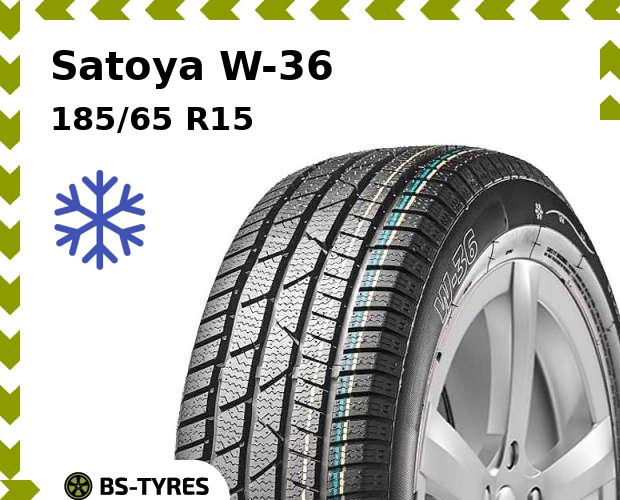 

Зимние шины Satoya, W-36 185/65 R15 88T