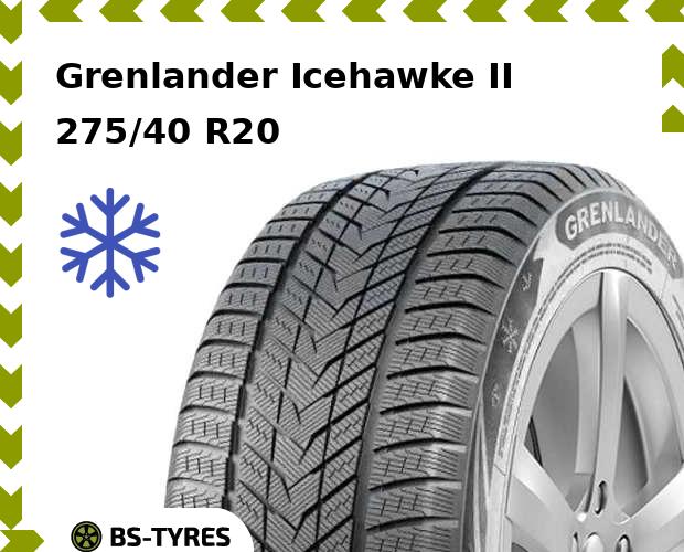 

Зимние шины Grenlander, Icehawke II 275/40 R20 106H