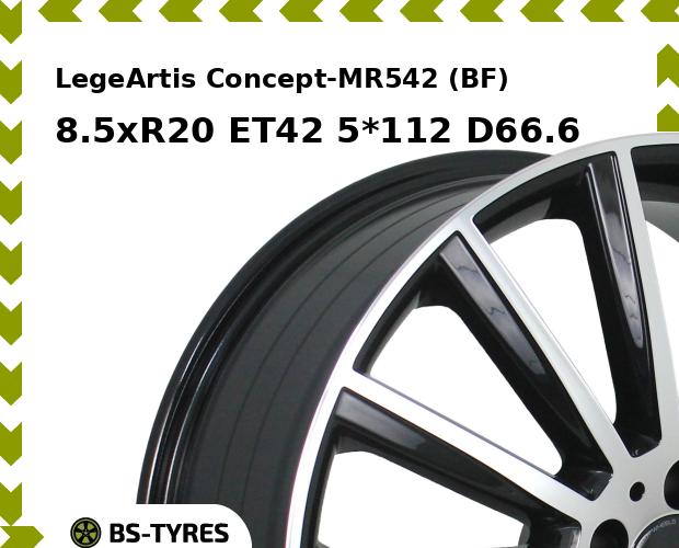 

Колесный диск LegeArtis, Concept-MR542 (BF) 8.5xR20 ET42 5*112 D66.6