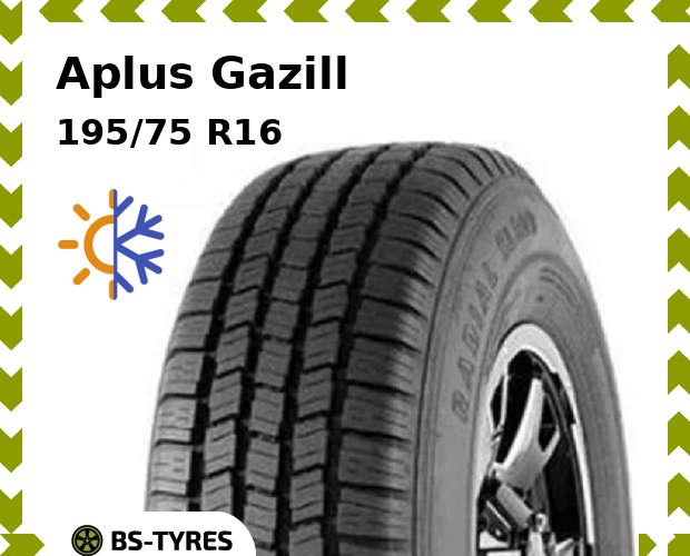 

Всесезонные шины Aplus, Gazill 195/75 R16C 107/105R