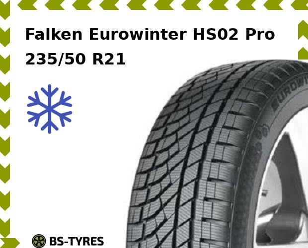 

Зимние шины Falken, Eurowinter HS02 Pro 235/50 R21 101V