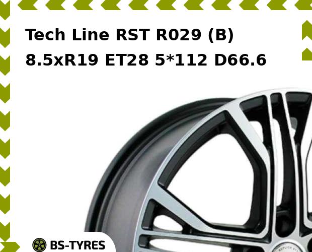 

Колесный диск Tech Line, Tech-line RST R029 (B) 8.5xR19 ET28 5*112 D66.6