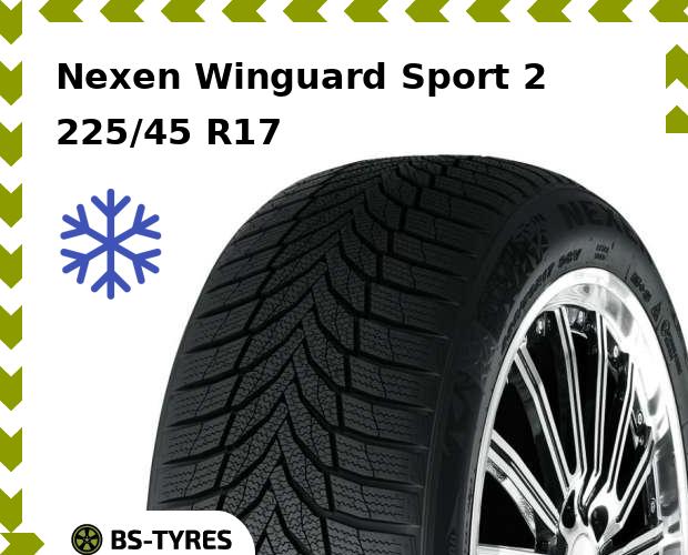 

Зимние шины Nexen, Winguard Sport 2 225/45 R17 94H