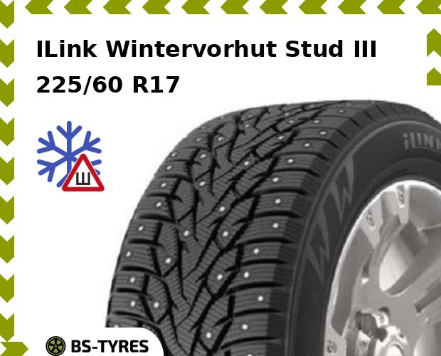 

Зимние шины ILink, Wintervorhut Stud III 225/60 R17 103T