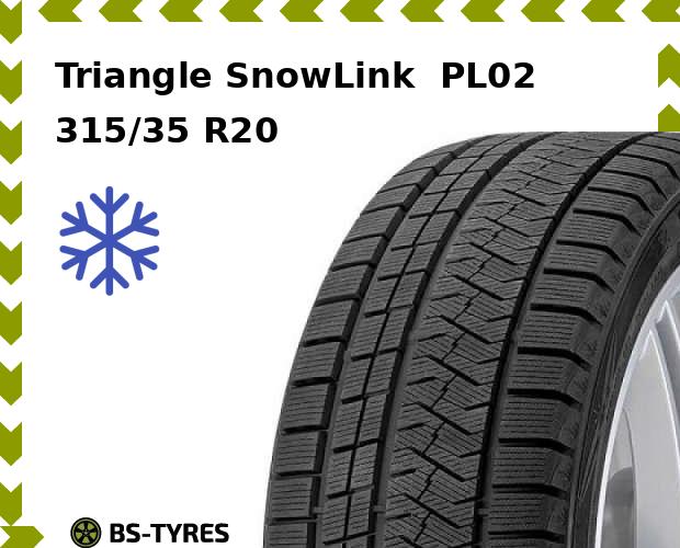 

Зимние шины Triangle, SnowLink PL02 315/35 R20 110V