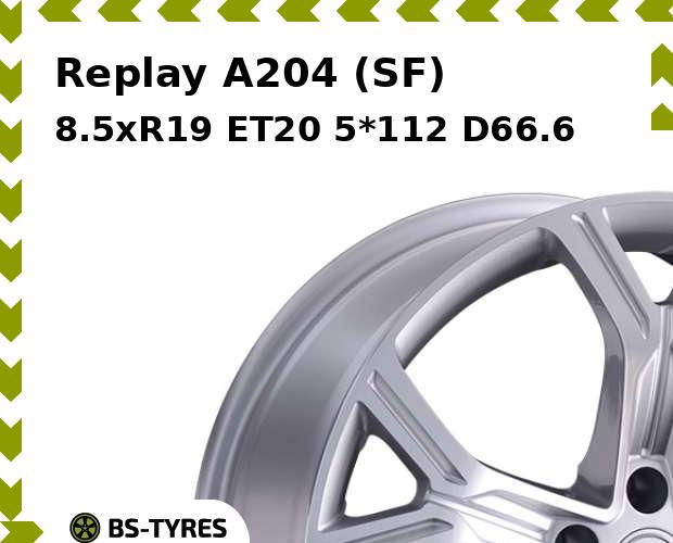 

Колесный диск Replay, A204 (SF) 8.5xR19 ET20 5*112 D66.6