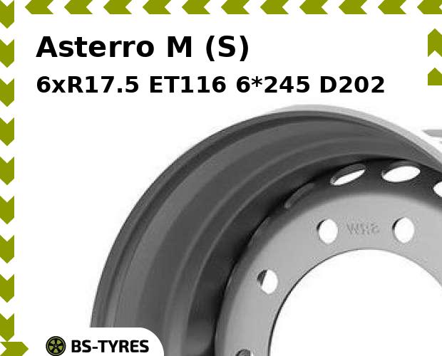 

Колесный диск Asterro, M (S) 6xR17.5 ET116 6*245 D202