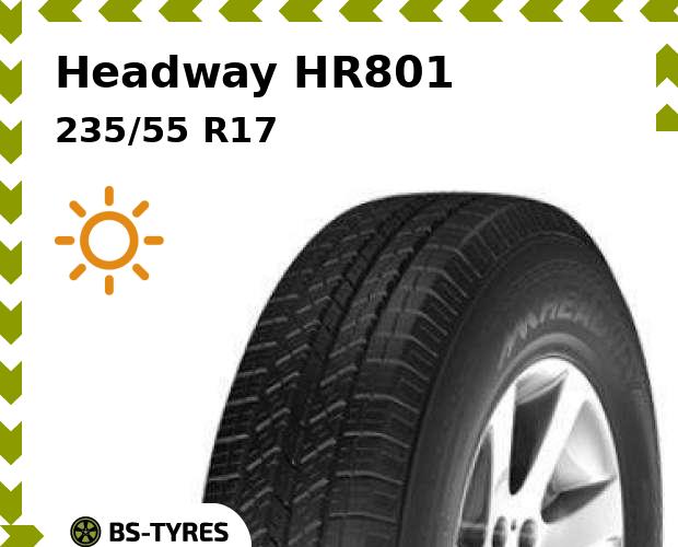 

Летние шины Headway, HR801 235/55 R17 99H
