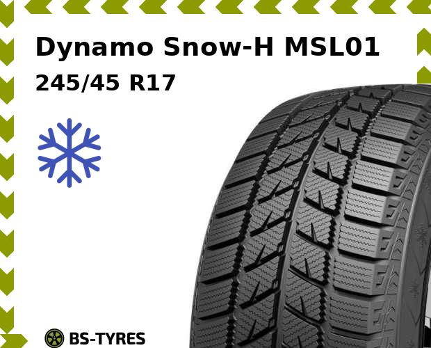 

Зимние шины Dynamo, Snow-H MSL01 245/45 R17 99T