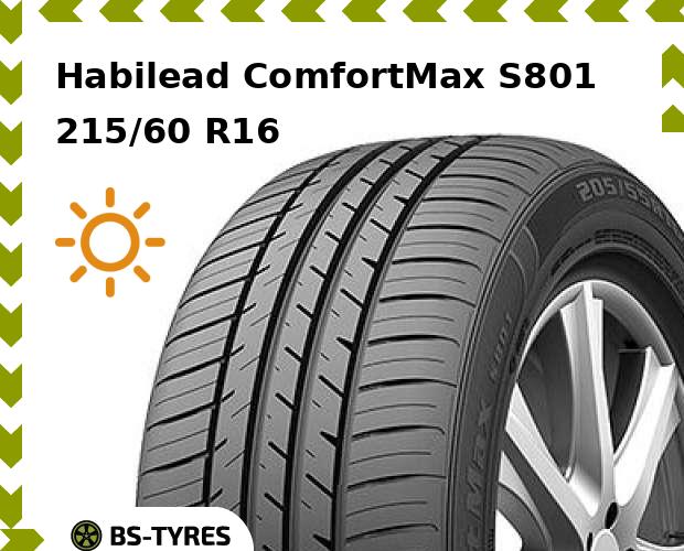 

Летние шины Habilead, ComfortMax S801 215/60 R16 99H