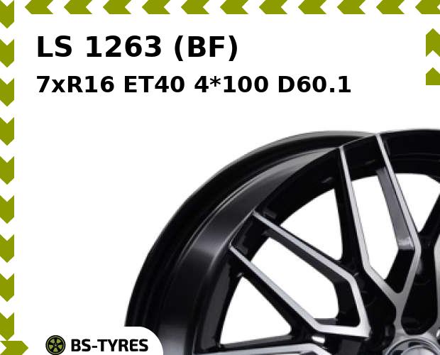 

Колесный диск LS, 1263 (BF) 7xR16 ET40 4*100 D60.1