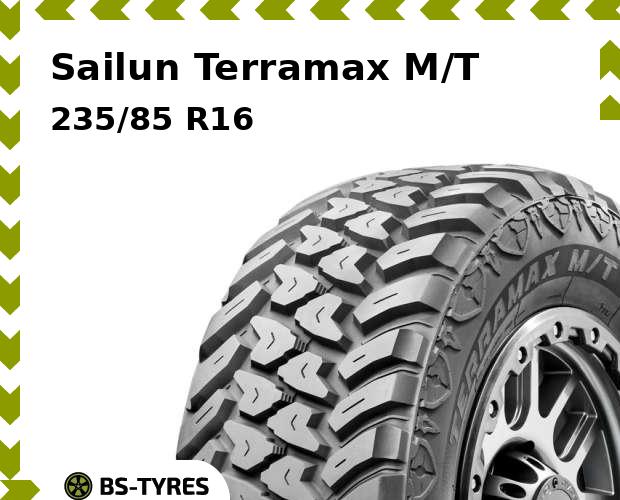 

Летние шины Sailun, Terramax M/T 235/85 R16C 120/116Q