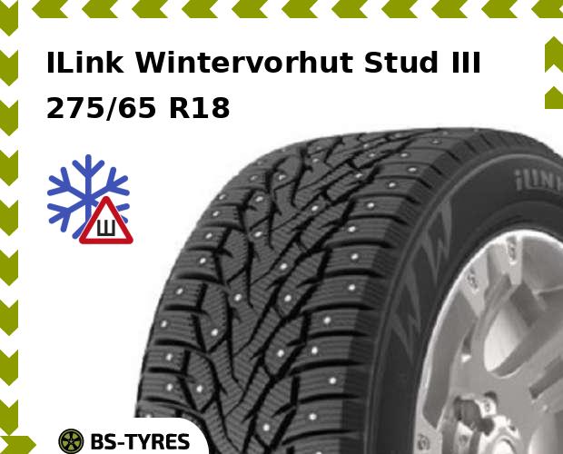 

Зимние шины ILink, Wintervorhut Stud III 275/65 R18 116T