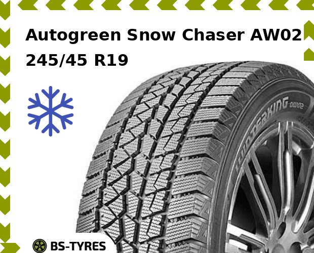 

Зимние шины Autogreen, Snow Chaser AW02 245/45 R19 102T
