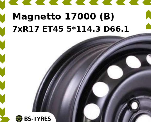 

Колесный диск Magnetto, 17000 (B) 7xR17 ET45 5*114.3 D66.1