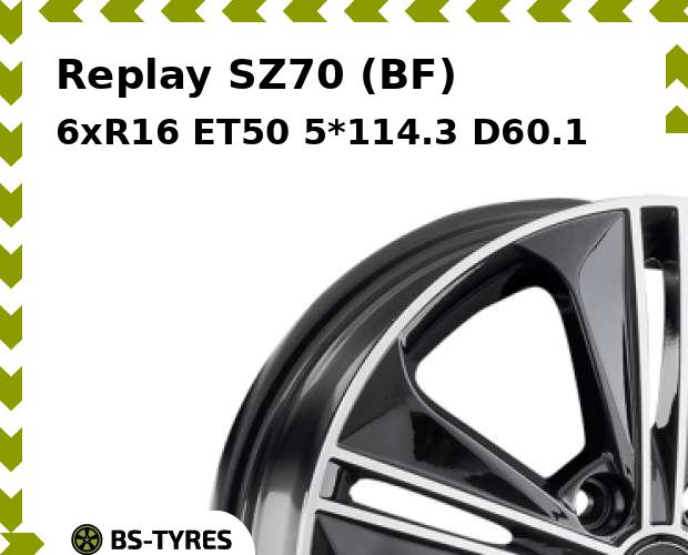 

Колесный диск Replay, SZ70 (BF) 6.0xR16 ET50 5*114.3 D60.1