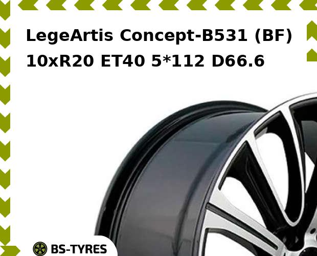 

Колесный диск LegeArtis, Concept-B531 (BF) 10xR20 ET40 5*112 D66.6