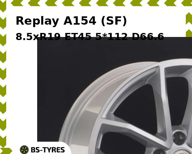 

Колесный диск Replay, A154 (SF) 8.5xR19 ET45 5*112 D66.6
