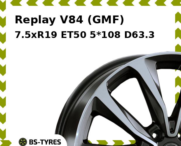 

Колесный диск Replay, V84 (GMF) 7.5xR19 ET50 5*108 D63.3