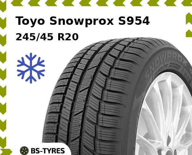 

Зимние шины Toyo, Snowprox S954 SUV 245/45 R20 103V