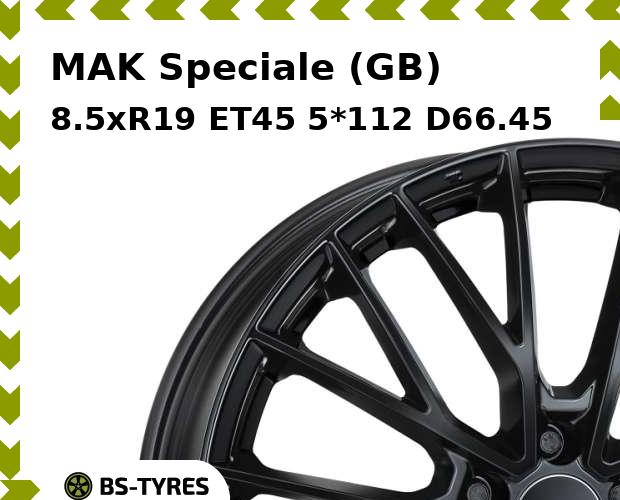 

Колесный диск MAK, Speciale (GB) 8.5xR19 ET45 5*112 D66.45