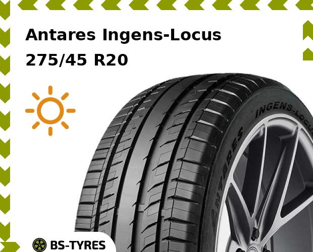

Летние шины Antares, Ingens-Locus 275/45 R20 110V