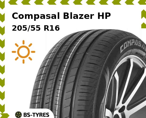

Летние шины Compasal, Blazer HP 205/55 R16 91V