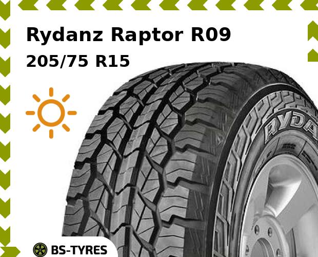

Летние шины Rydanz, Raptor R09 205/75 R15 99S